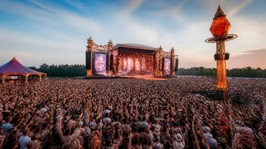 Les 5 plus gros festivals du monde : fréquentation et expériences sans aucun texte